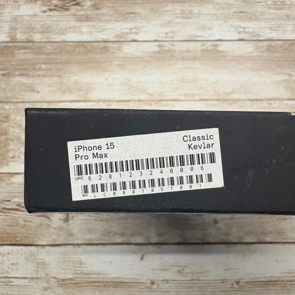 Latercase Classic Phone Case for iPhone 15 Pro Max Impossibly Thin Open Box
